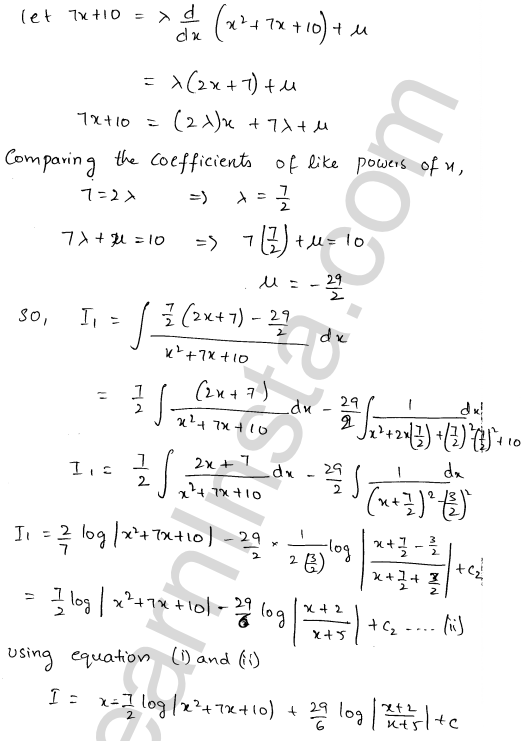 RD Sharma Class 12 Solutions Chapter 19 Indefinite Integrals Ex 19.20 1.6