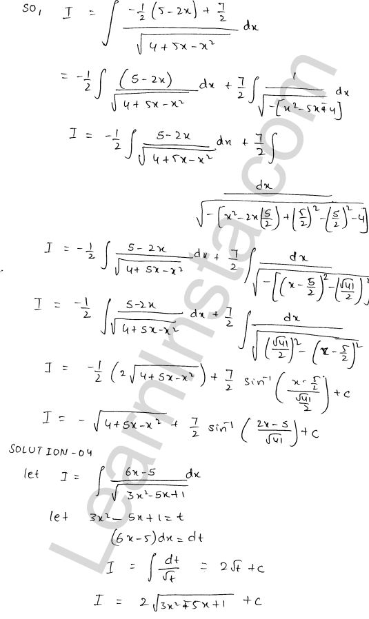 RD Sharma Class 12 Solutions Chapter 19 Indefinite Integrals Ex 19.21 1.3
