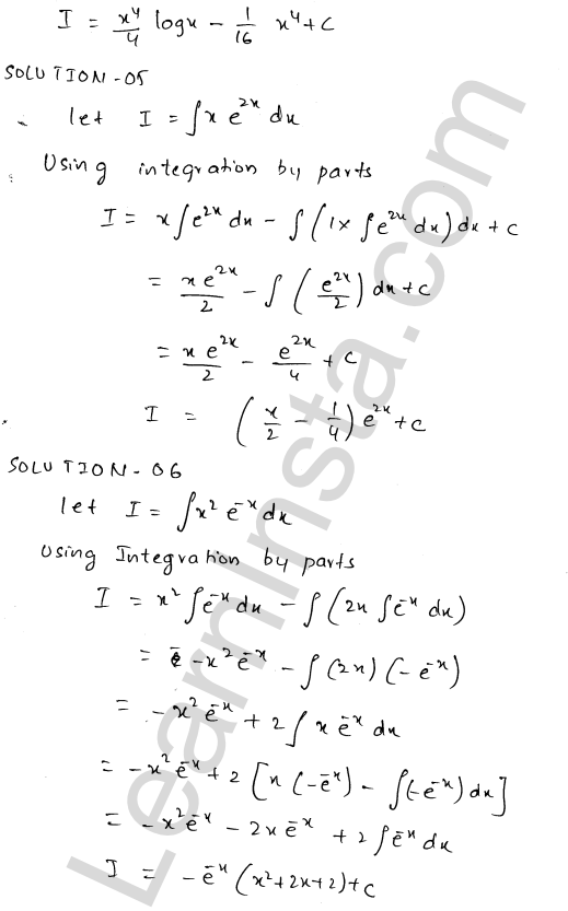 RD Sharma Class 12 Solutions Chapter 19 Indefinite Integrals Ex 19.25 1.2