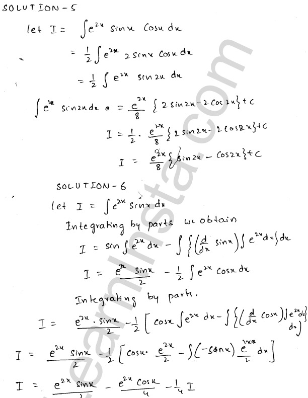 RD Sharma Class 12 Solutions Chapter 19 Indefinite Integrals Ex 19.27 1.3