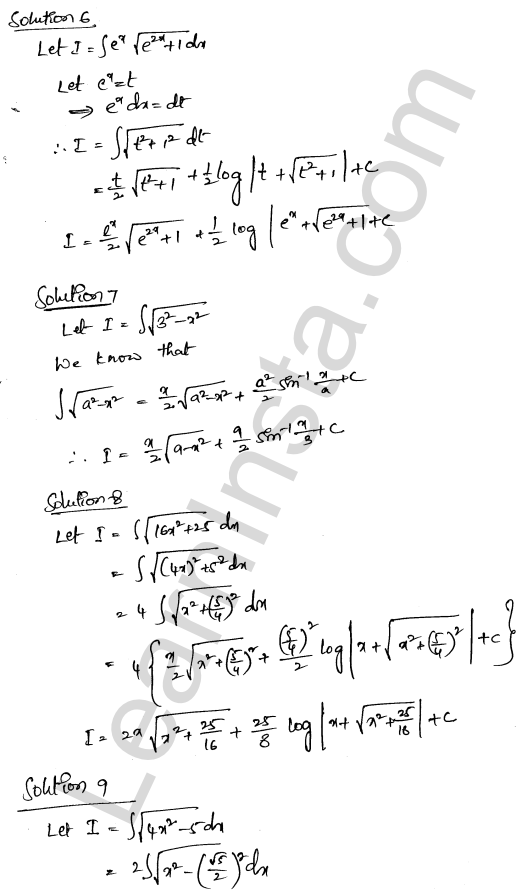 RD Sharma Class 12 Solutions Chapter 19 Indefinite Integrals Ex 19.28 1.3