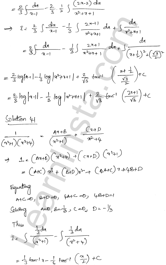 RD Sharma Class 12 Solutions Chapter 19 Indefinite Integrals Ex 19.30 1.26