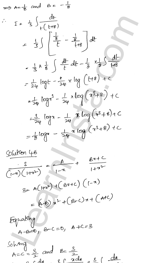 RD Sharma Class 12 Solutions Chapter 19 Indefinite Integrals Ex 19.30 1.31