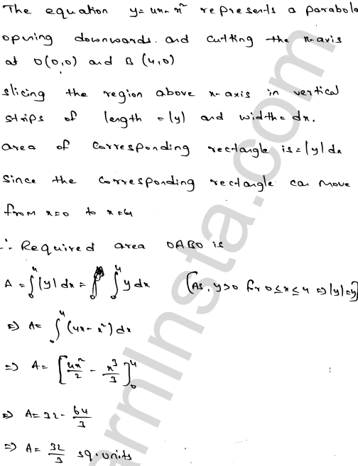 RD Sharma Class 12 Solutions Chapter 21 Areas of Bounded Regions Ex 21.1 6.1