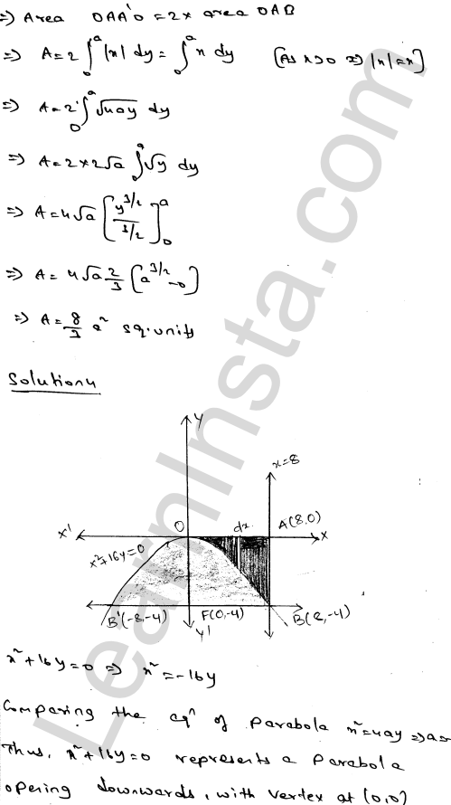 RD Sharma Class 12 Solutions Chapter 21 Areas of Bounded Regions Ex 21.2 1.4