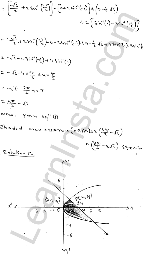 RD Sharma Class 12 Solutions Chapter 21 Areas of Bounded Regions Ex 21.3 1.20
