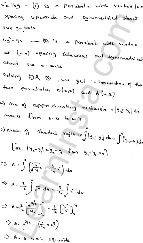 RD Sharma Class 12 Solutions Chapter 21 Areas of Bounded Regions Ex 21.3 1.3