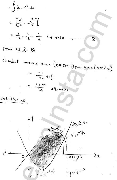 RD Sharma Class 12 Solutions Chapter 21 Areas of Bounded Regions Ex 21.3 1.83