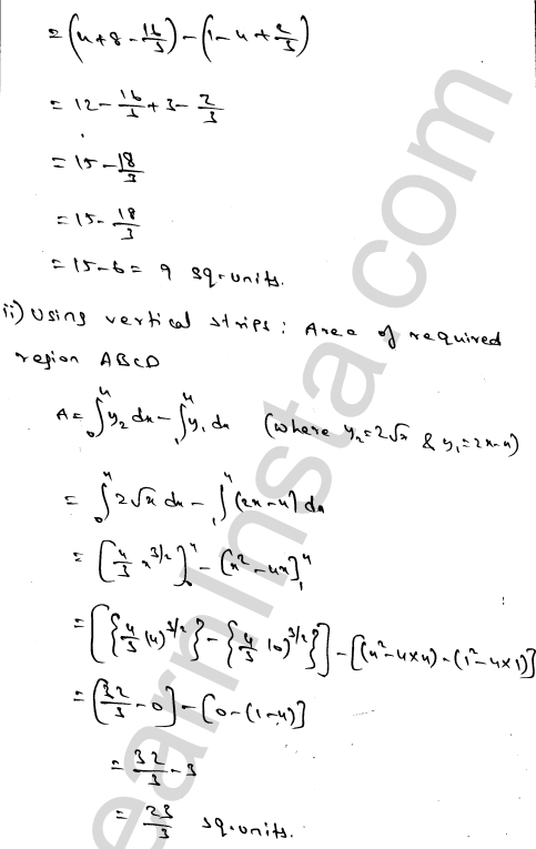 RD Sharma Class 12 Solutions Chapter 21 Areas of Bounded Regions Ex 21.4 1.5