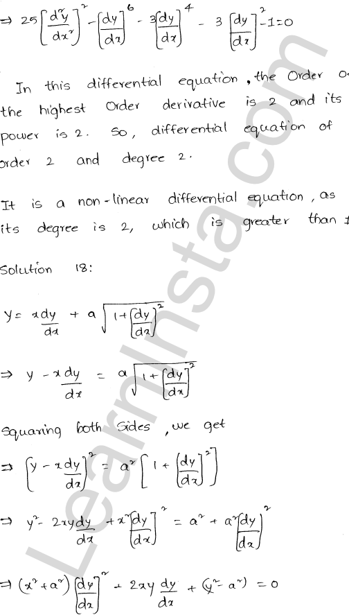 RD Sharma Class 12 Solutions Chapter 22 Differential Equations Ex 22.1 1.12