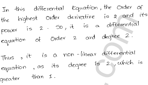 RD Sharma Class 12 Solutions Chapter 22 Differential Equations Ex 22.1 1.5