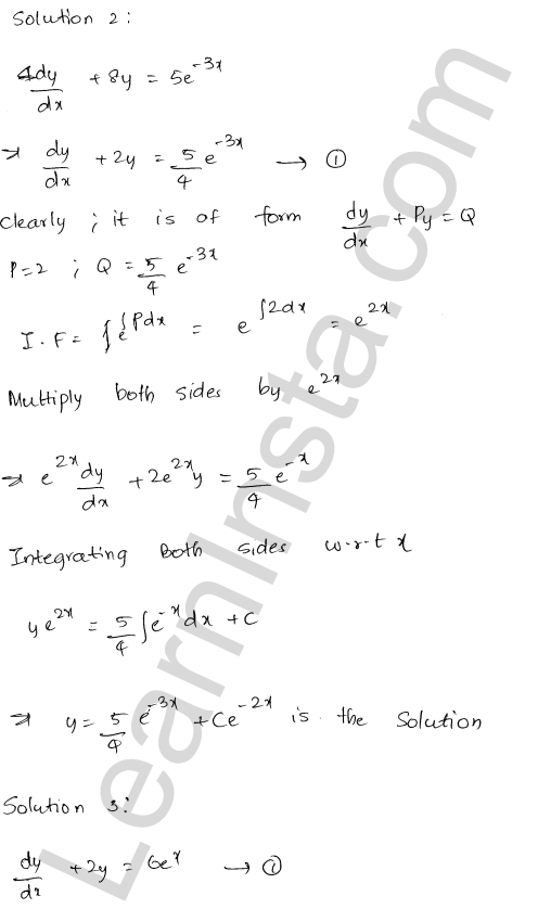 RD Sharma Class 12 Solutions Chapter 22 Differential Equations Ex 22.10 1.2