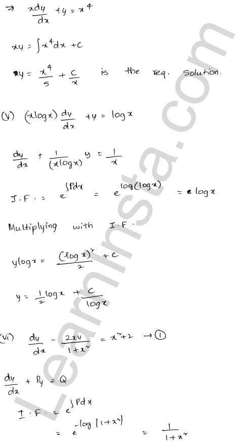 RD Sharma Class 12 Solutions Chapter 22 Differential Equations Ex 22.10 1.30