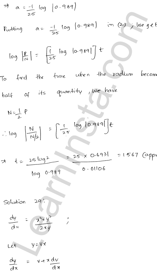 RD Sharma Class 12 Solutions Chapter 22 Differential Equations Ex 22.11 1.41