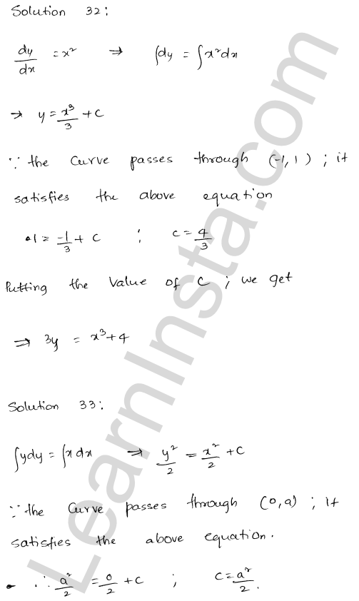 RD Sharma Class 12 Solutions Chapter 22 Differential Equations Ex 22.11 1.45