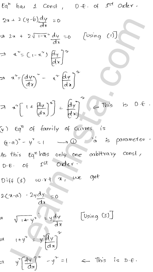 RD Sharma Class 12 Solutions Chapter 22 Differential Equations Ex 22.2 1.21