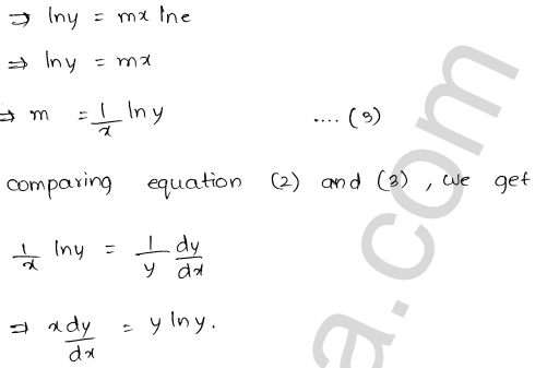 RD Sharma Class 12 Solutions Chapter 22 Differential Equations Ex 22.2 1.3