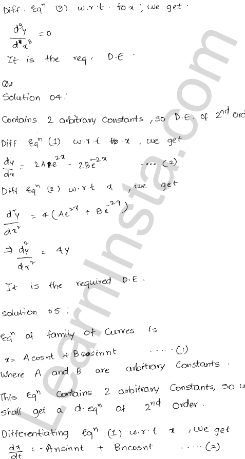 RD Sharma Class 12 Solutions Chapter 22 Differential Equations Ex 22.2 1.6