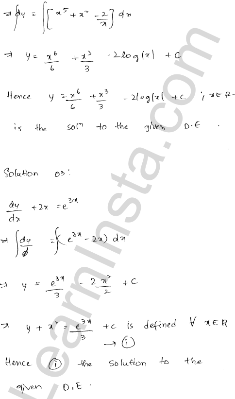 RD Sharma Class 12 Solutions Chapter 22 Differential Equations Ex 22.5 1.2