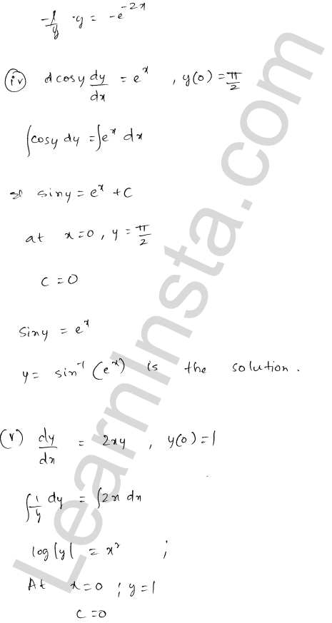 RD Sharma Class 12 Solutions Chapter 22 Differential Equations Ex 22.7 1.35
