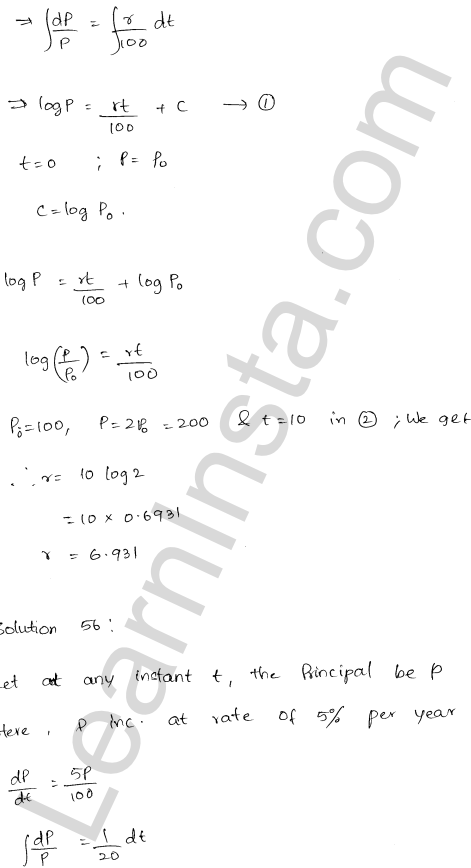 RD Sharma Class 12 Solutions Chapter 22 Differential Equations Ex 22.7 1.44