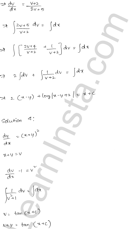 RD Sharma Class 12 Solutions Chapter 22 Differential Equations Ex 22.8 1.3