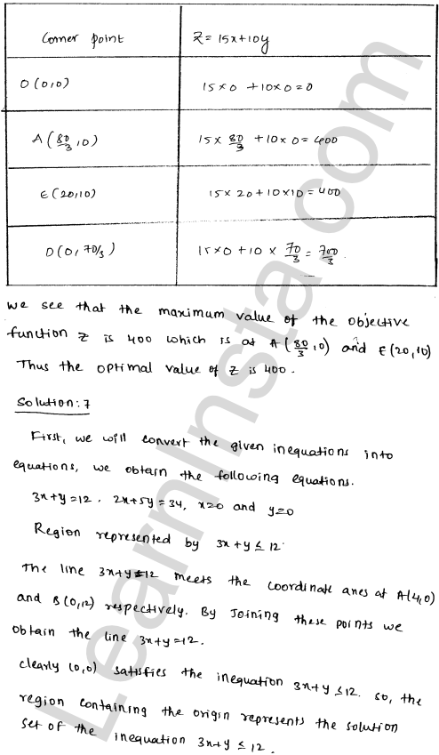 RD Sharma Class 12 Solutions Chapter 30 Linear programming Ex 30.2 1.14