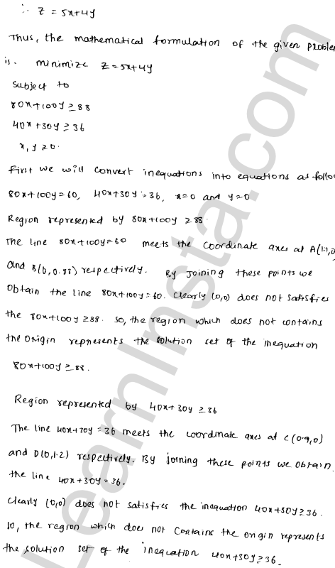 RD Sharma Class 12 Solutions Chapter 30 Linear programming Ex 30.3 1.23