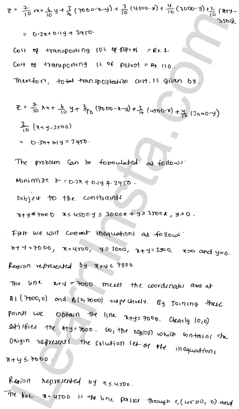 RD Sharma Class 12 Solutions Chapter 30 Linear programming Ex 30.4 1.105