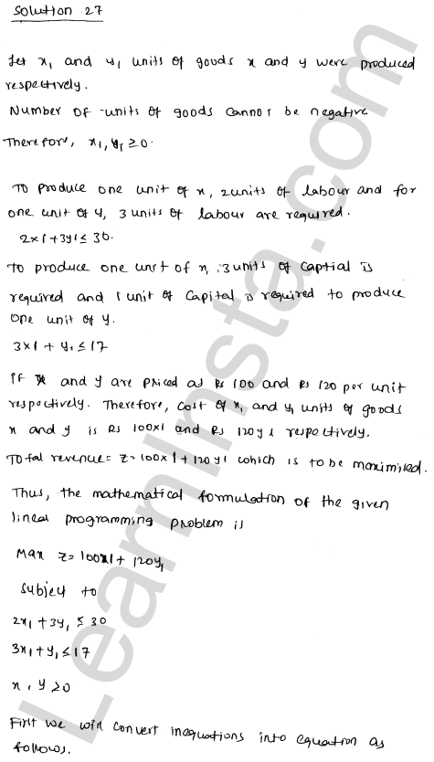 RD Sharma Class 12 Solutions Chapter 30 Linear programming Ex 30.4 1.76