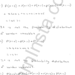 RD Sharma Class 12 Solutions Chapter 32 Mean and variance of a random variable Ex 32.1 1.1