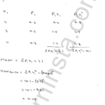 RD Sharma Class 12 Solutions Chapter 32 Mean and variance of a random variable Ex 32.2 1.1
