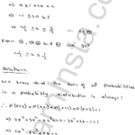 RD Sharma Class 12 Solutions Chapter 32 Mean and variance of a random variable VSAQ 1.1