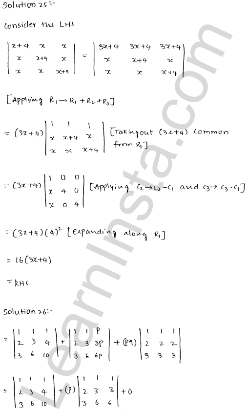RD Sharma Class 12 Solutions Chapter 6 Determinants Ex 6.2 1.39