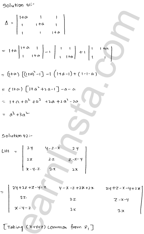 RD Sharma Class 12 Solutions Chapter 6 Determinants Ex 6.2 1.53