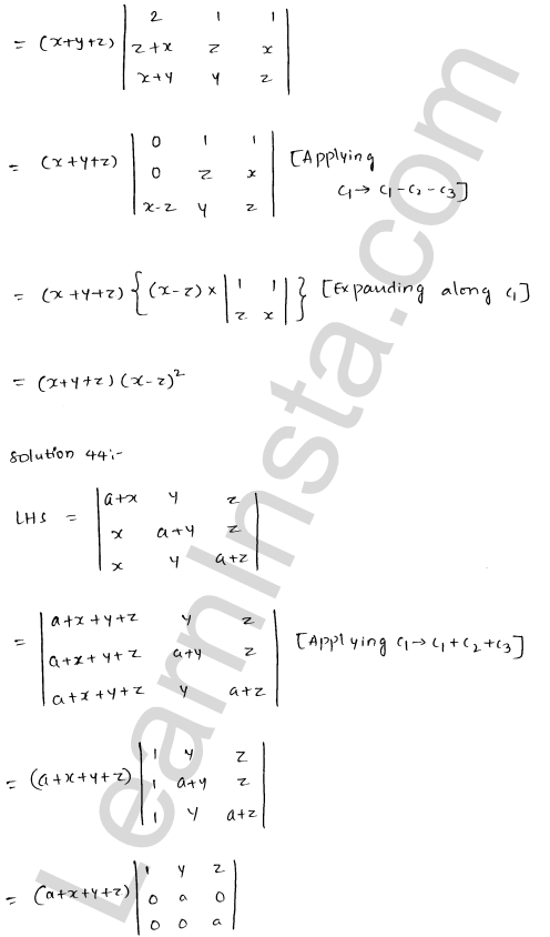 RD Sharma Class 12 Solutions Chapter 6 Determinants Ex 6.2 1.55