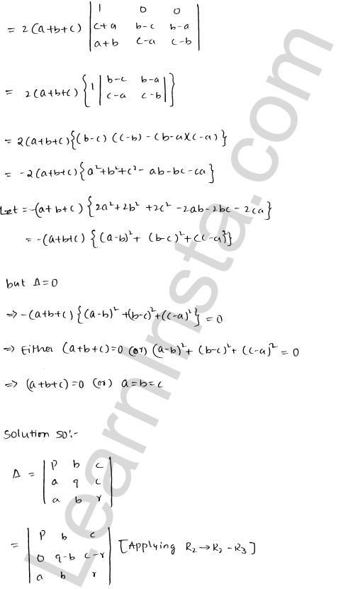 RD Sharma Class 12 Solutions Chapter 6 Determinants Ex 6.2 1.60