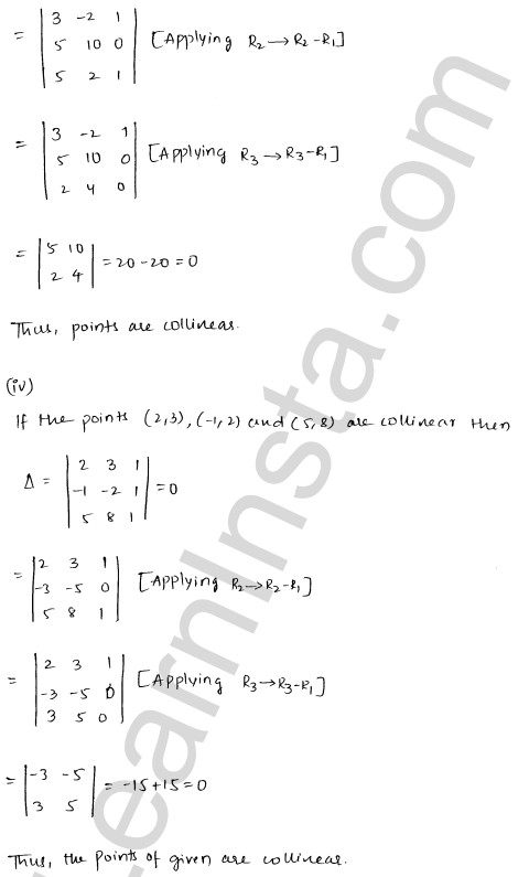 RD Sharma Class 12 Solutions Chapter 6 Determinants Ex 6.3 1.5