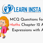 MCQ Questions for Class 7 Maths Chapter 12 Algebraic Expressions with Answers