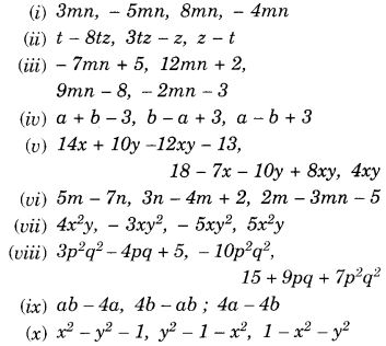 NCERT Solutions for Class 7 Maths Chapter 12 Algebraic Expressions Ex 12.2 3