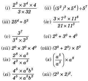 NCERT Solutions for Class 7 Maths Chapter 13 Exponents and Powers 22