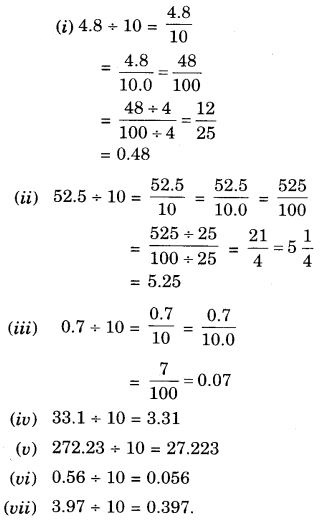 NCERT Solutions for Class 7 Maths Chapter 2 Fractions and Decimals Ex 2.7 3