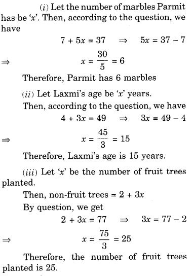 NCERT Solutions for Class 7 Maths Chapter 4 Simple Equations Ex 4.4 7