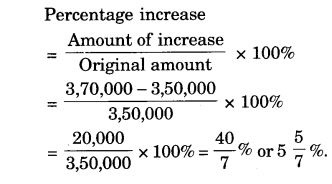 NCERT Solutions for Class 7 Maths Chapter 8 Comparing Quantities Ex 8.3 7