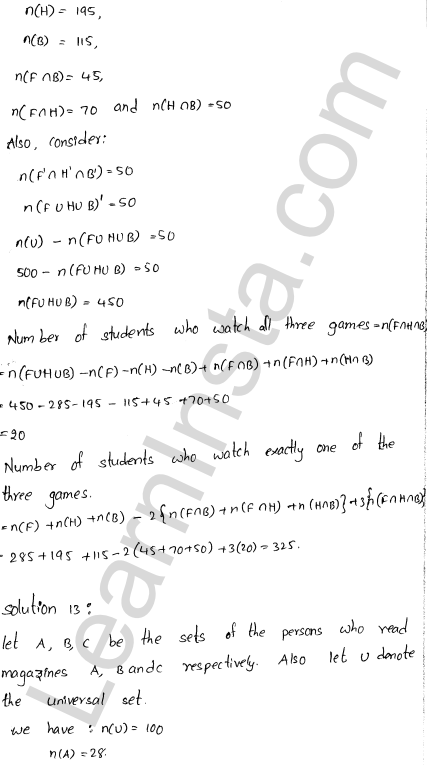 RD Sharma Class 11 Solutions Chapter 1 Sets Ex 1.8 10