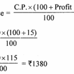ML Aggarwal Class 10 Solutions for ICSE Maths Chapter 1 Value Added Tax MCQS Q1.1