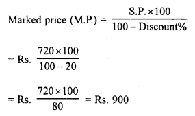 RD Sharma Class 8 Solutions Chapter 13 Profits, Loss, Discount and Value Added Tax (VAT) Ex 13.2 9