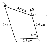 RD Sharma Class 8 Solutions Chapter 18 Practical Geometry Ex 18.3 1