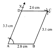 RD Sharma Class 8 Solutions Chapter 18 Practical Geometry Ex 18.3 5