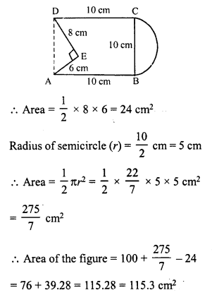 RD Sharma Class 8 Solutions Chapter 20 Mensuration I Ex 20.1 9